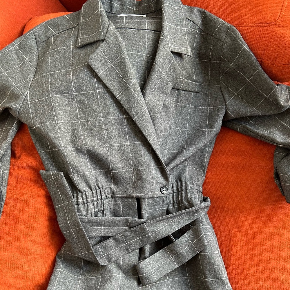Gray Women's Jumpsuit - Picture 2 of 3